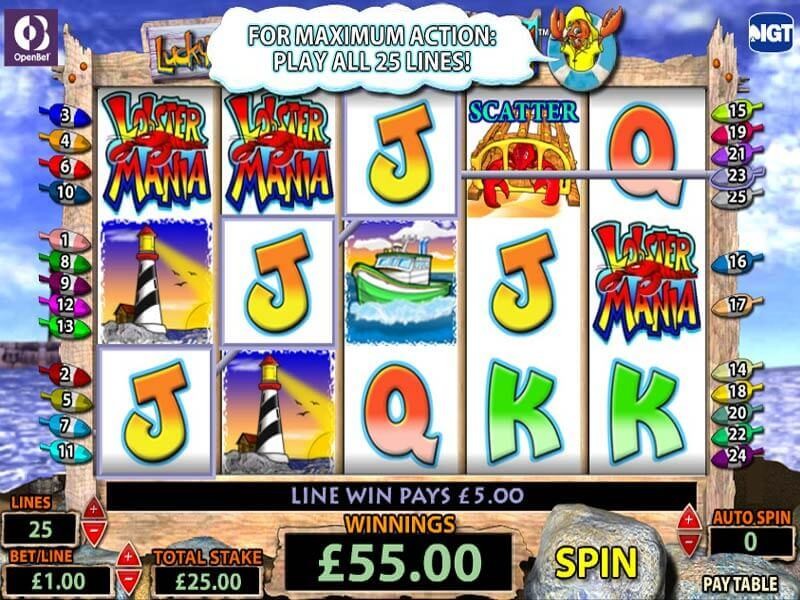 Lobstermania Online Slot Review Online Slot Overview